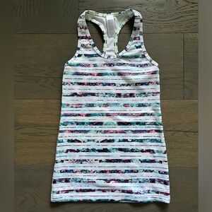 Ivivva by Lululemon girls racerback tank sz 8 brand new